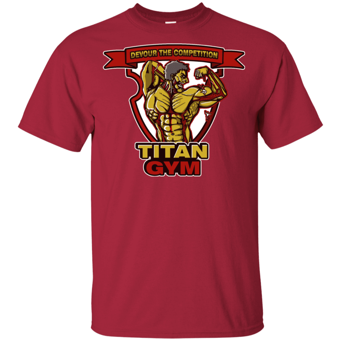 T-Shirts Cardinal / YXS Titan Gym Youth T-Shirt