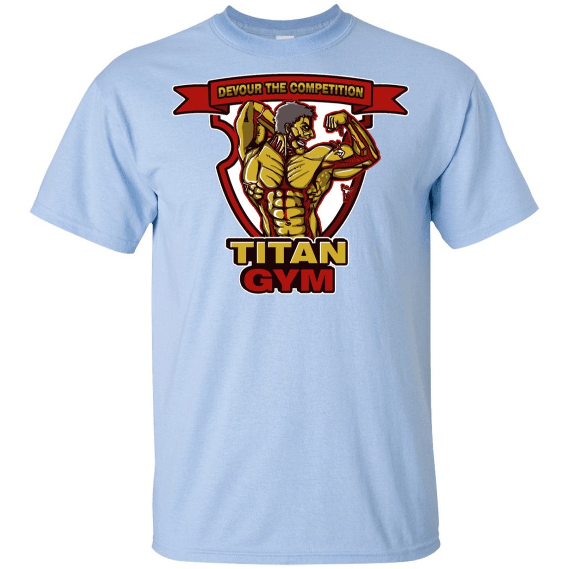 T-Shirts Light Blue / YXS Titan Gym Youth T-Shirt