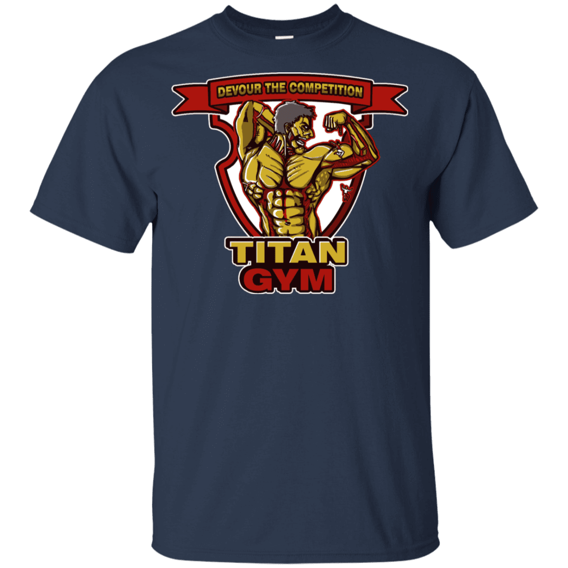 T-Shirts Navy / YXS Titan Gym Youth T-Shirt