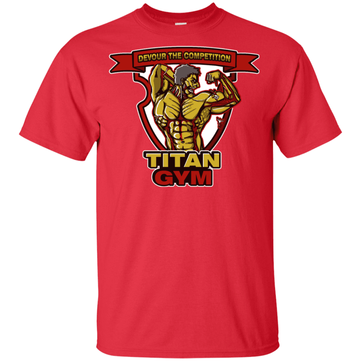 T-Shirts Red / YXS Titan Gym Youth T-Shirt
