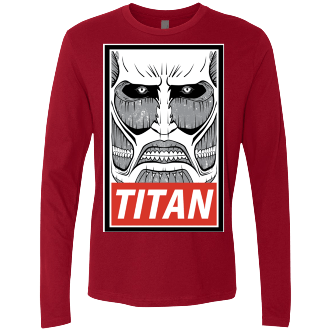 T-Shirts Cardinal / Small Titan Men's Premium Long Sleeve