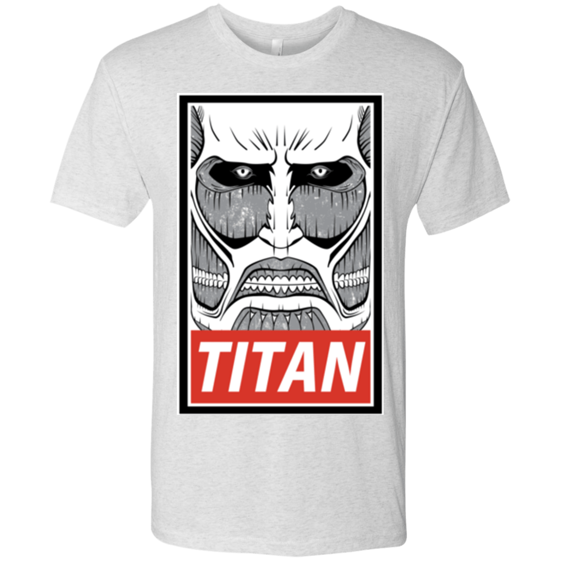 T-Shirts Heather White / Small Titan Men's Triblend T-Shirt