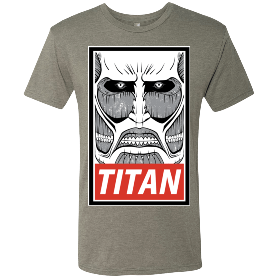 T-Shirts Venetian Grey / Small Titan Men's Triblend T-Shirt