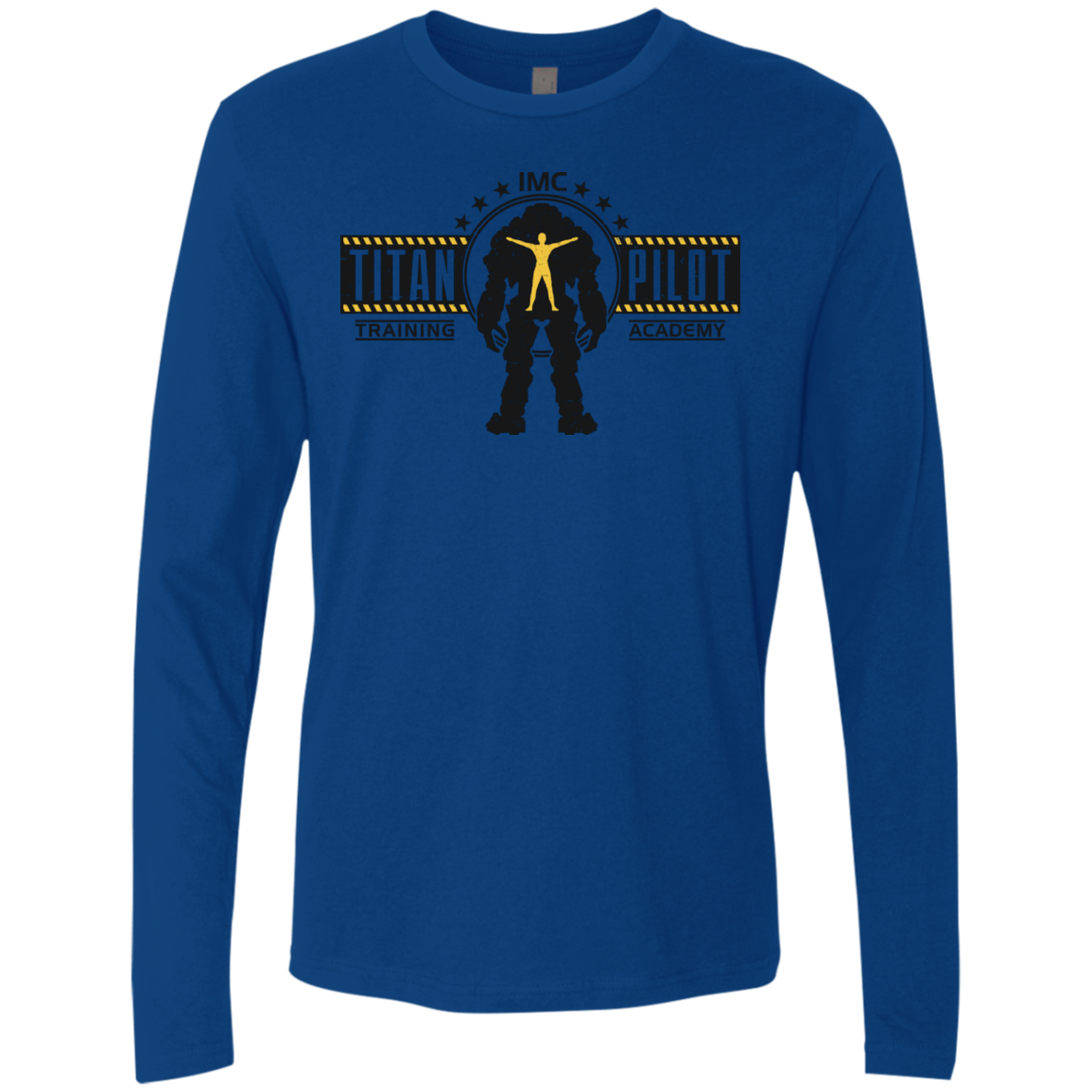 T-Shirts Royal / S Titan Pilot Men's Premium Long Sleeve