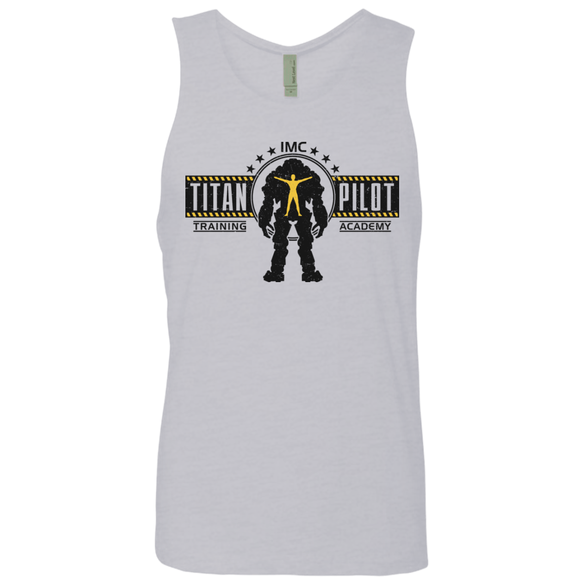 T-Shirts Heather Grey / S Titan Pilot Men's Premium Tank Top