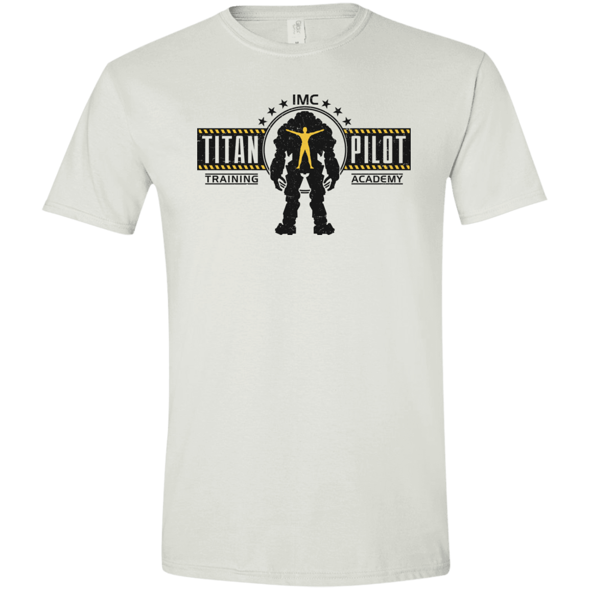 T-Shirts White / X-Small Titan Pilot Men's Semi-Fitted Softstyle