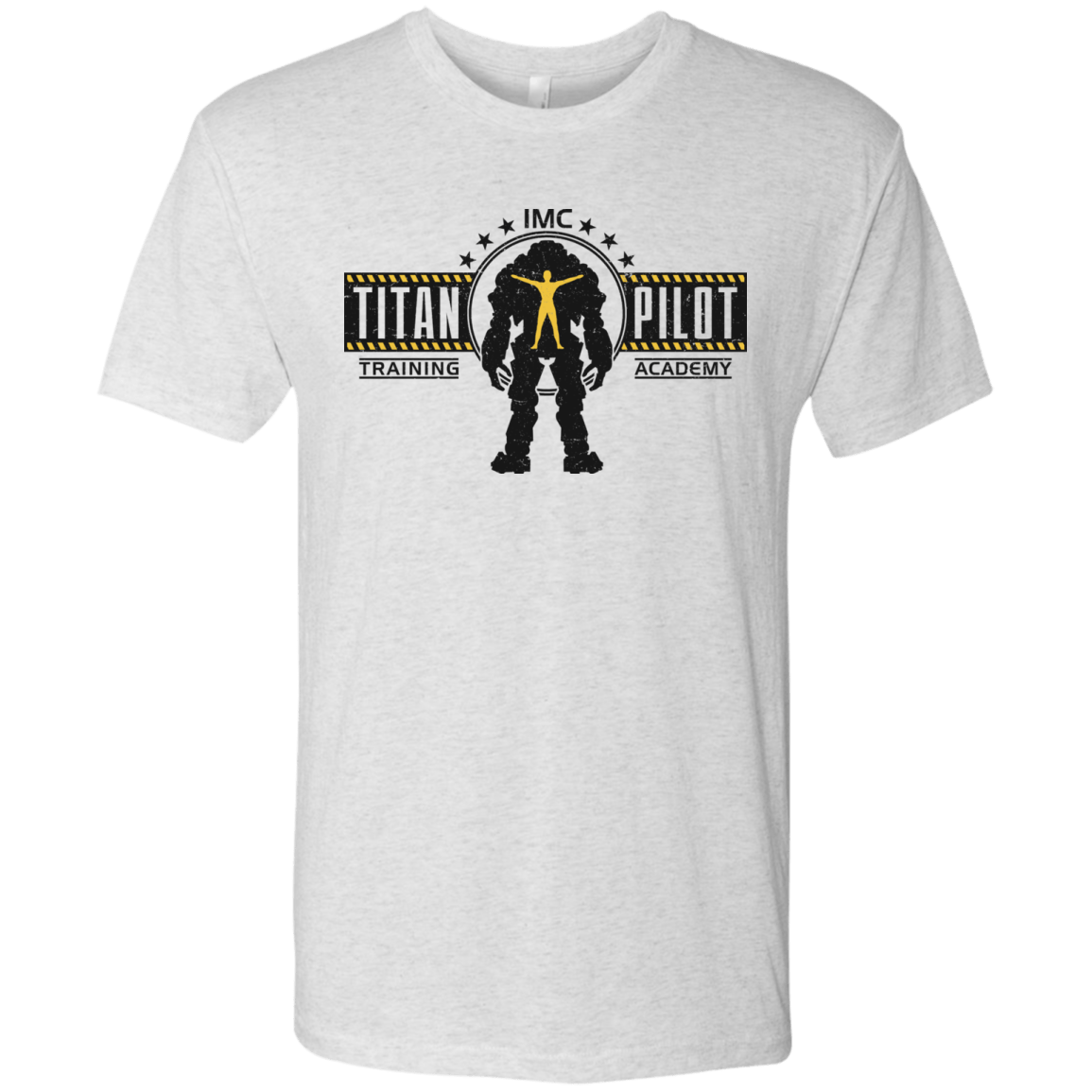 T-Shirts Heather White / S Titan Pilot Men's Triblend T-Shirt