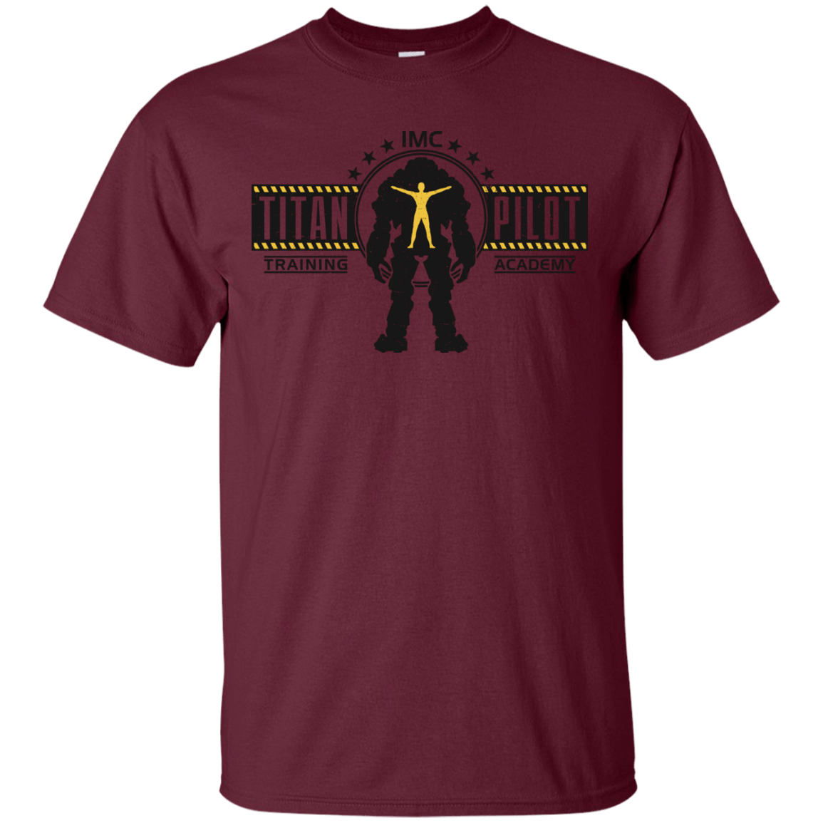 T-Shirts Maroon / S Titan Pilot T-Shirt