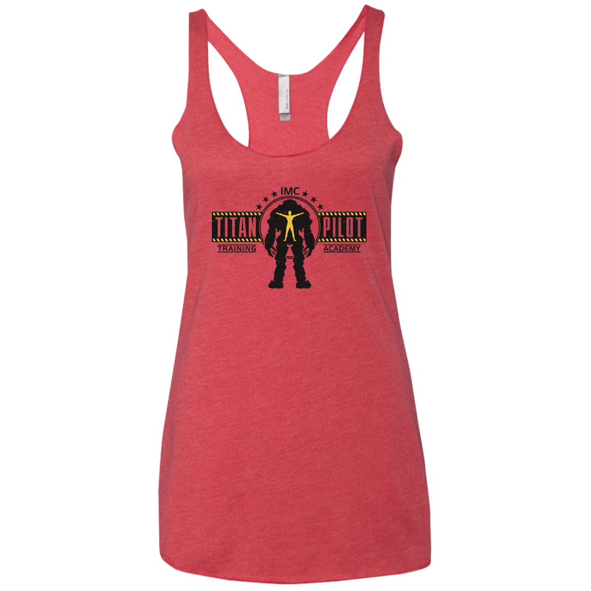 T-Shirts Vintage Red / X-Small Titan Pilot Women's Triblend Racerback Tank