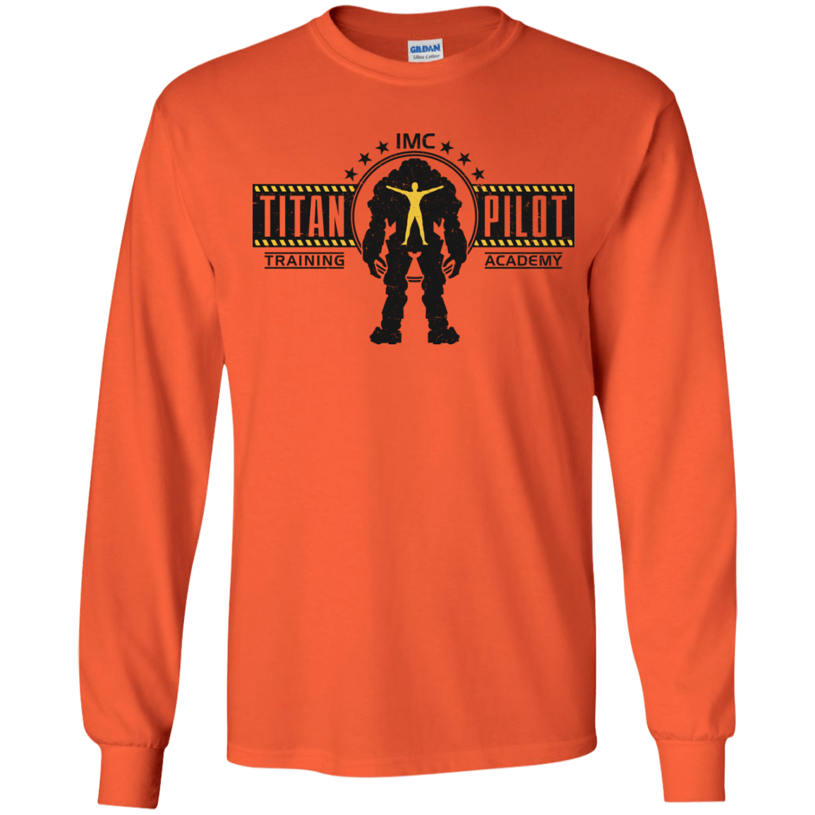 T-Shirts Orange / YS Titan Pilot Youth Long Sleeve T-Shirt