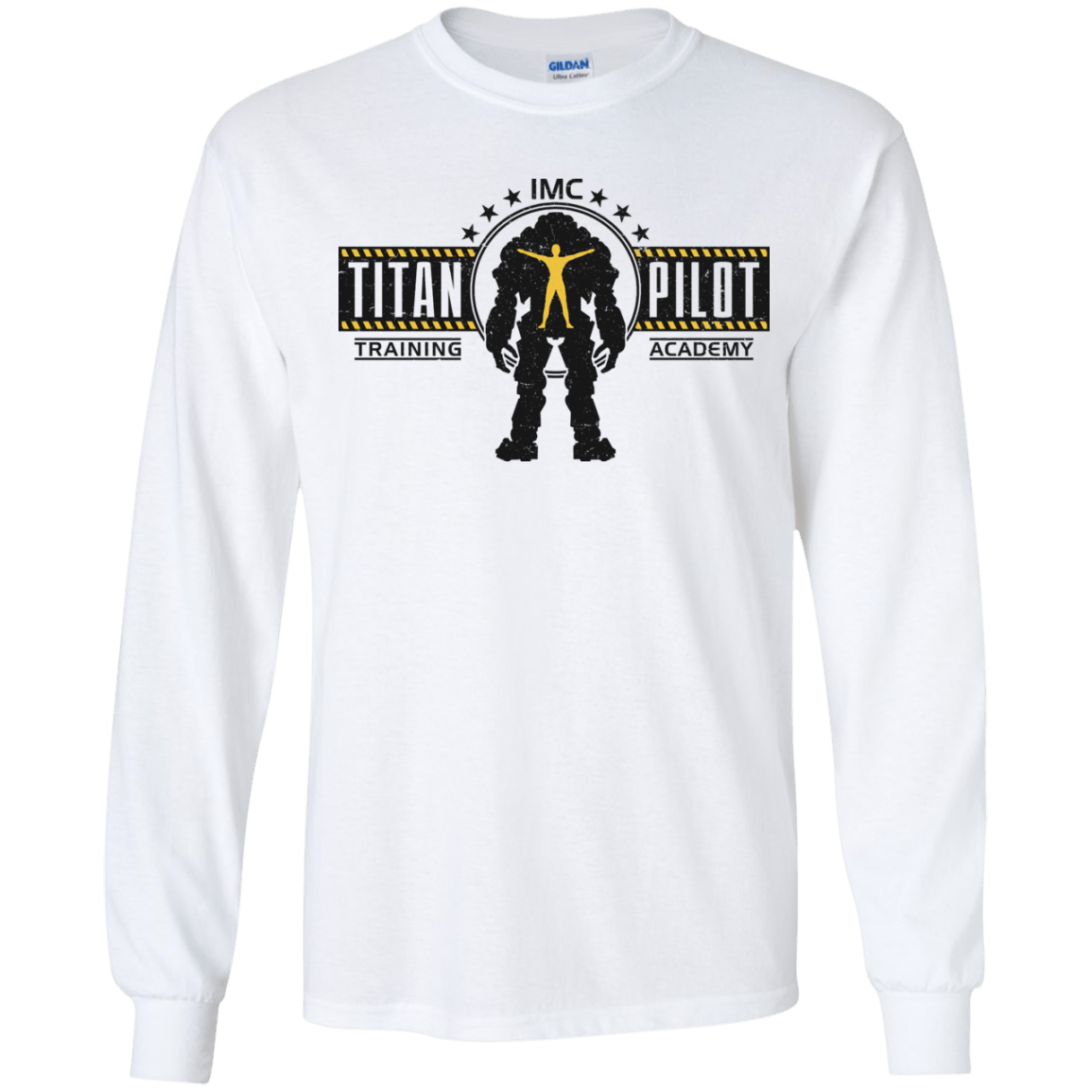 T-Shirts White / YS Titan Pilot Youth Long Sleeve T-Shirt