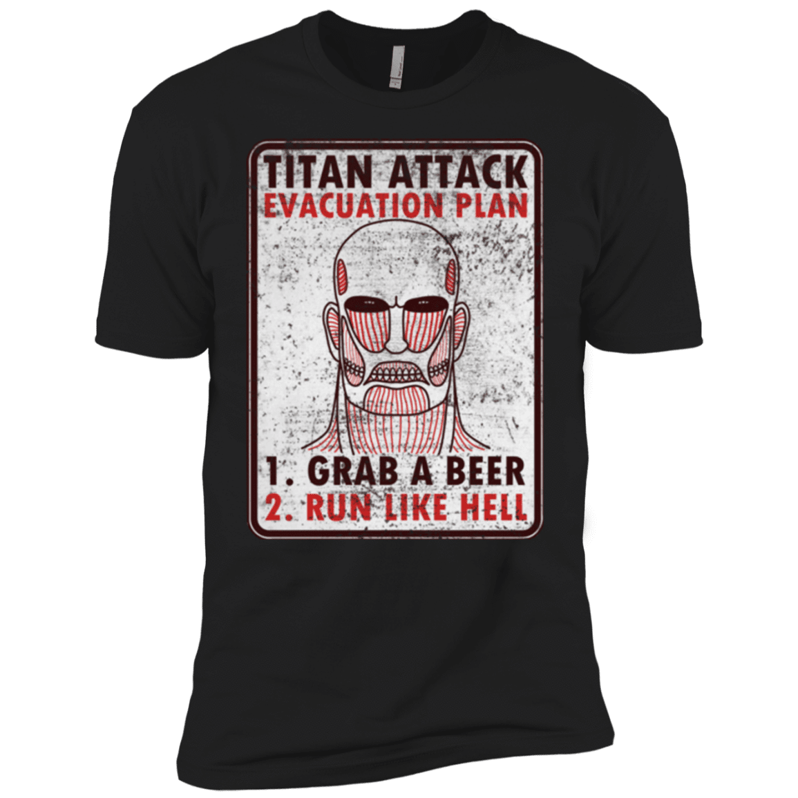T-Shirts Black / YXS Titan plan Boys Premium T-Shirt