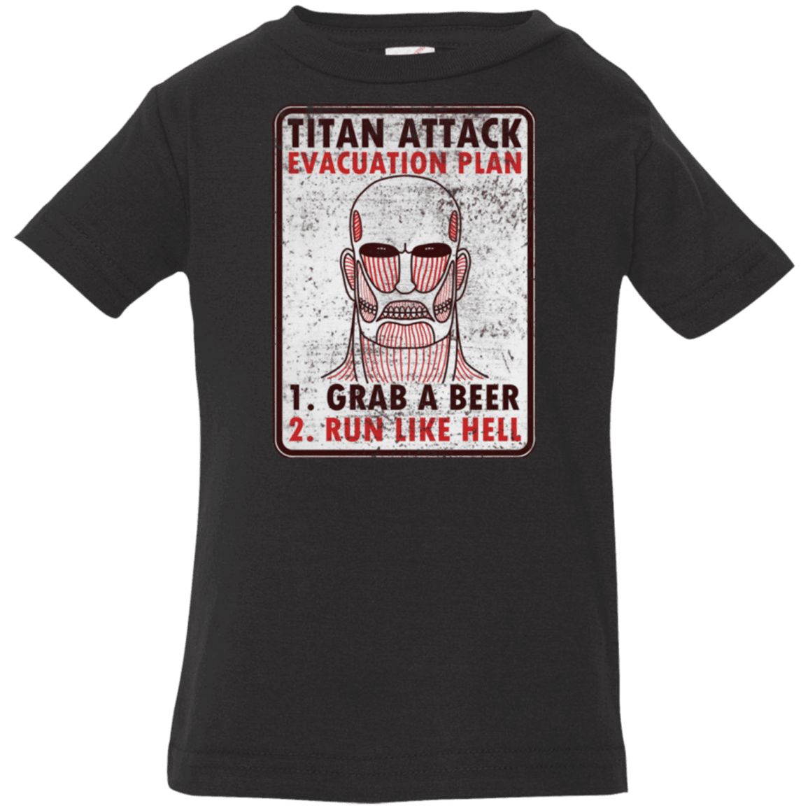 T-Shirts Black / 6 Months Titan plan Infant PremiumT-Shirt