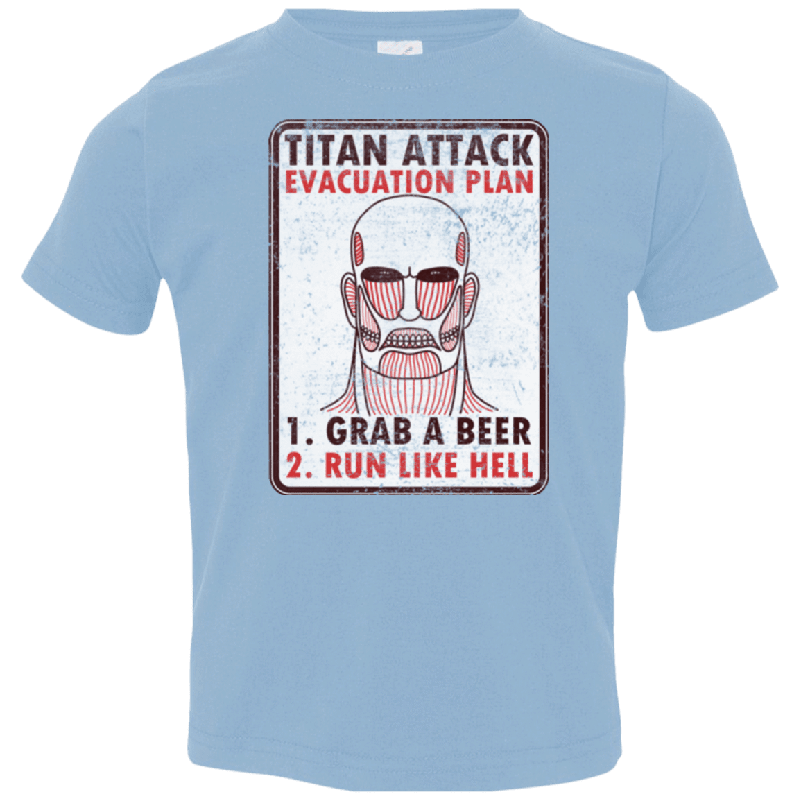 T-Shirts Light Blue / 2T Titan plan Toddler Premium T-Shirt