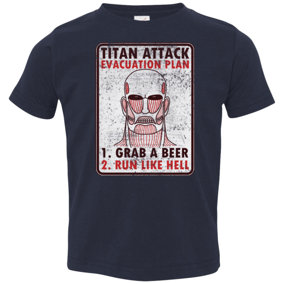 T-Shirts Navy / 2T Titan plan Toddler Premium T-Shirt