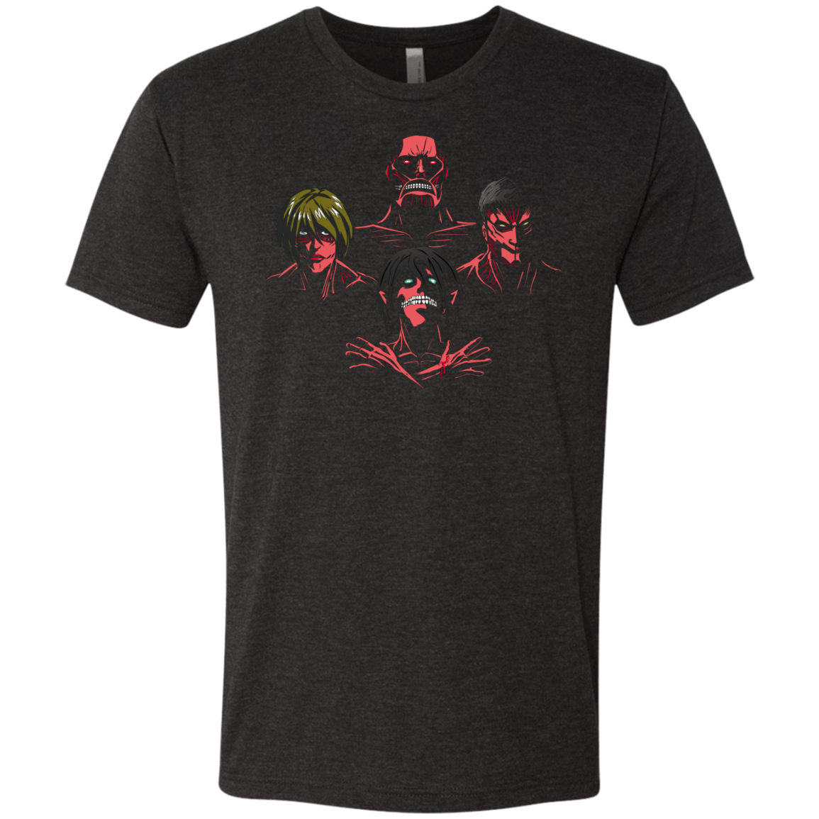 T-Shirts Vintage Black / S Titan Rhapsody Men's Triblend T-Shirt