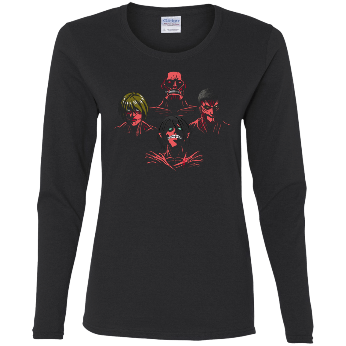 T-Shirts Black / S Titan Rhapsody Women's Long Sleeve T-Shirt