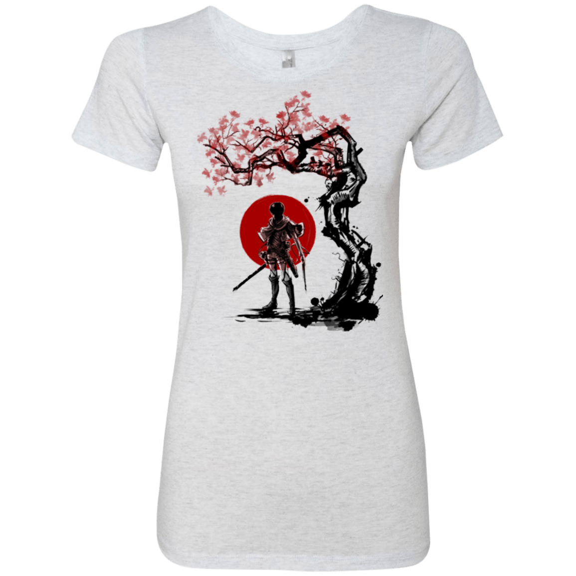 T-Shirts Heather White / Small Titan shifter under the sun Women's Triblend T-Shirt