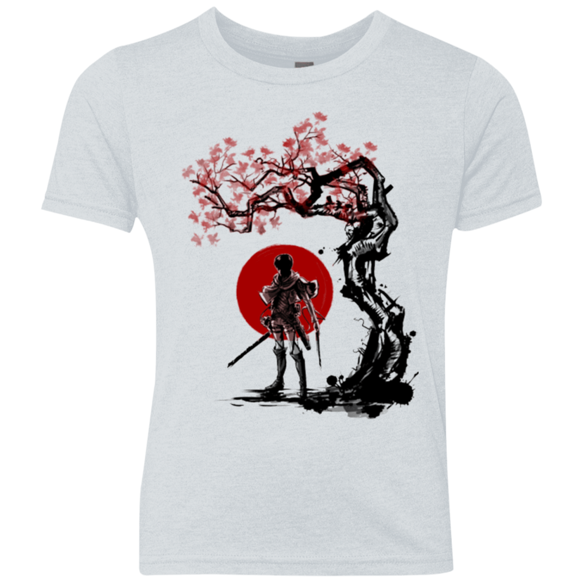 T-Shirts Heather White / YXS Titan shifter under the sun Youth Triblend T-Shirt