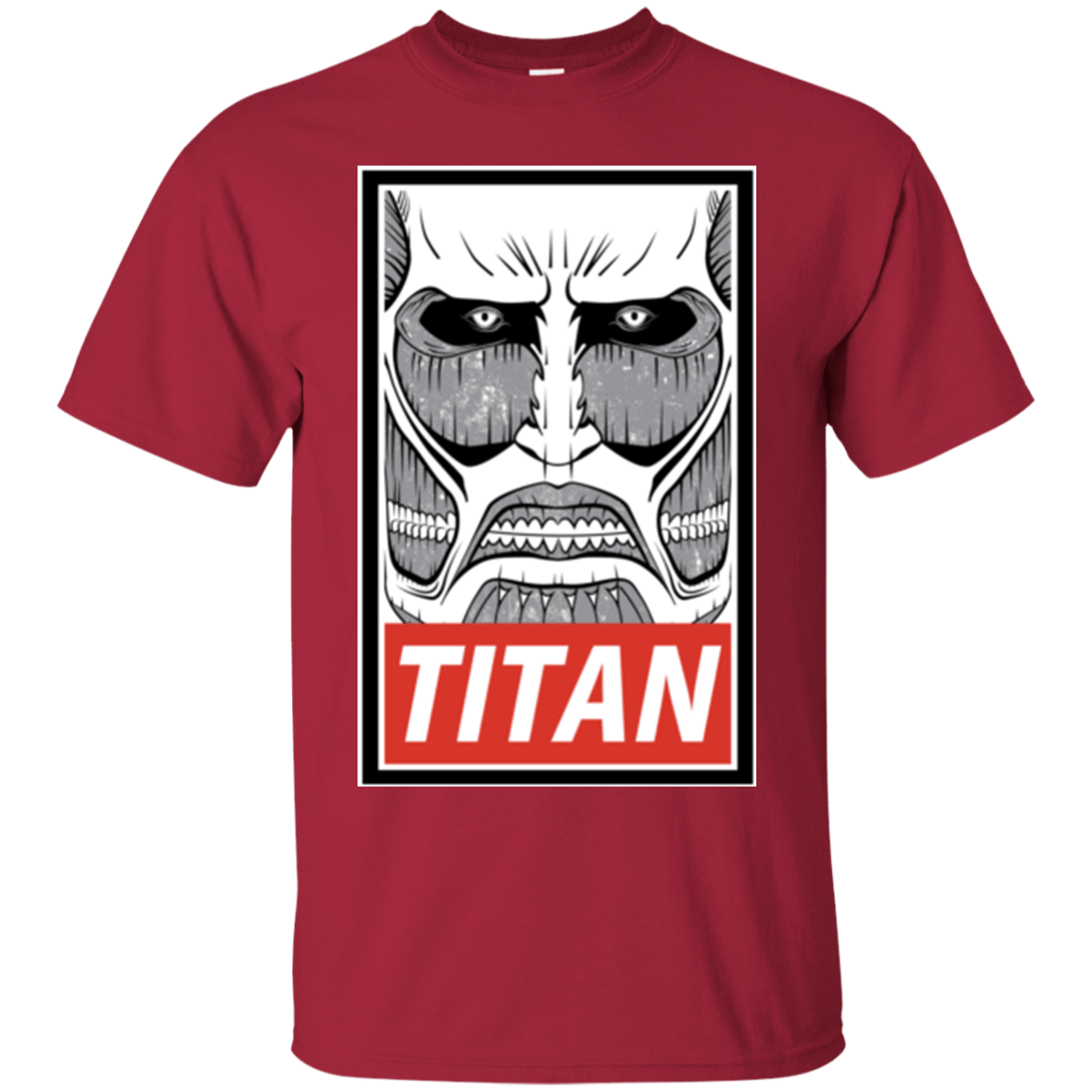 T-Shirts Cardinal / Small Titan T-Shirt