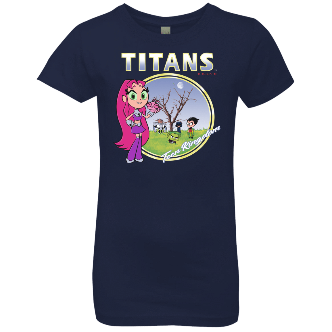 T-Shirts Midnight Navy / YXS Titans Girls Premium T-Shirt
