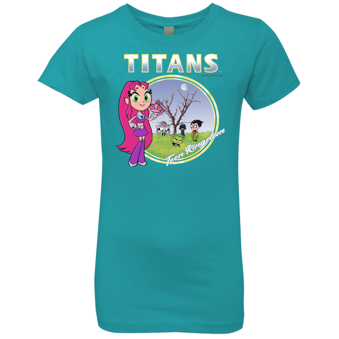 T-Shirts Tahiti Blue / YXS Titans Girls Premium T-Shirt