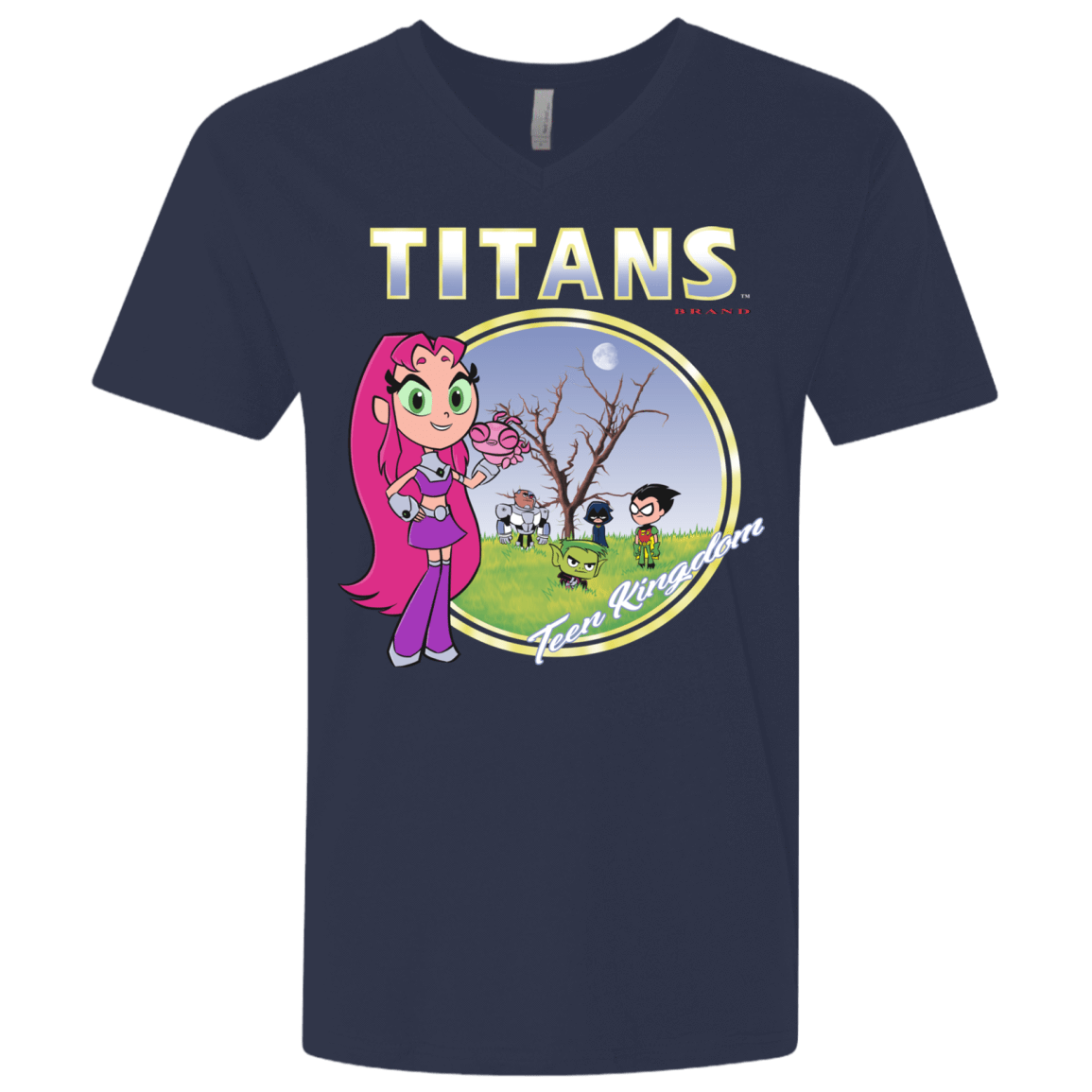 T-Shirts Midnight Navy / X-Small Titans Men's Premium V-Neck