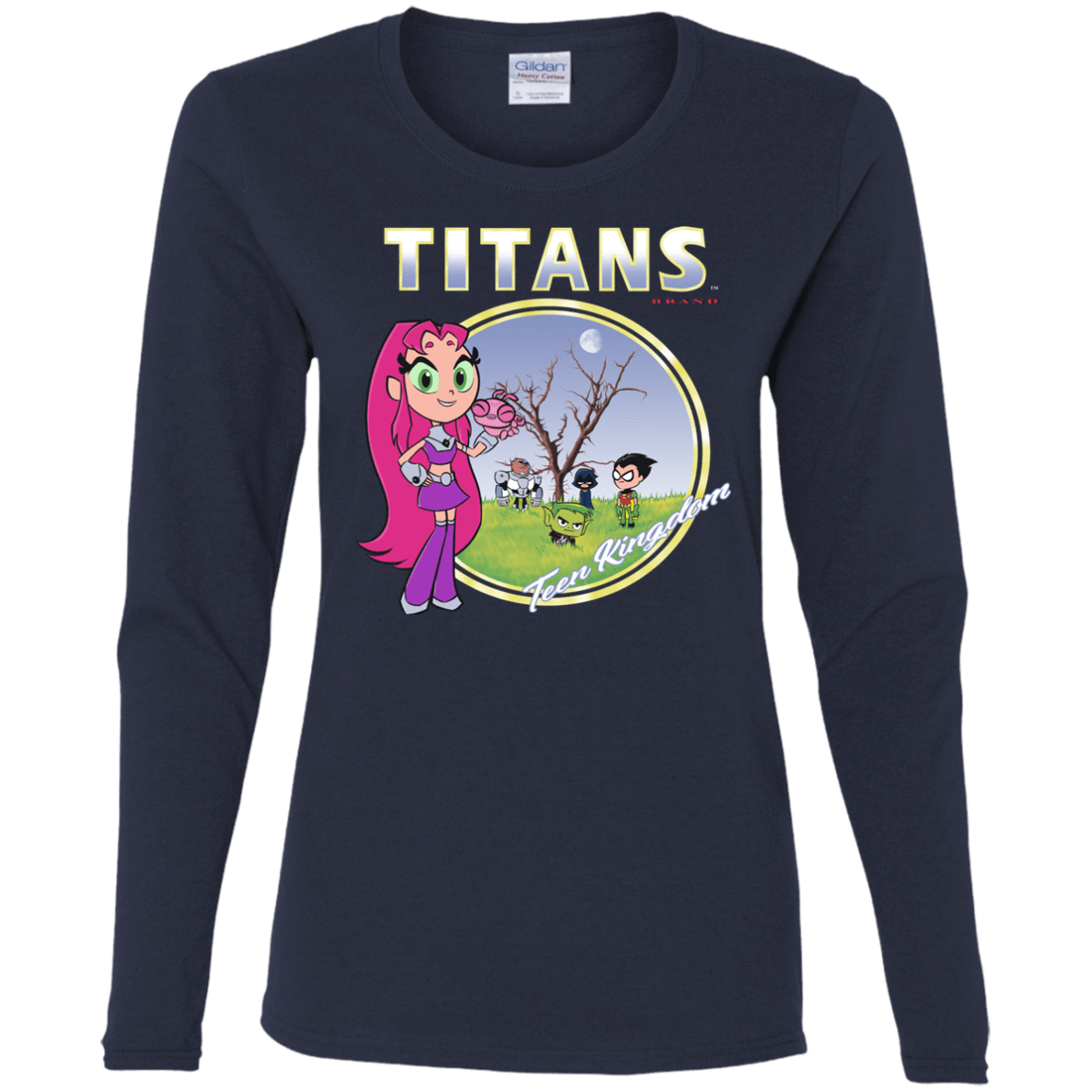 T-Shirts Navy / S Titans Women's Long Sleeve T-Shirt