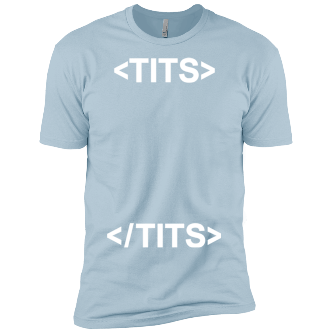 T-Shirts Light Blue / YXS Tits Boys Premium T-Shirt