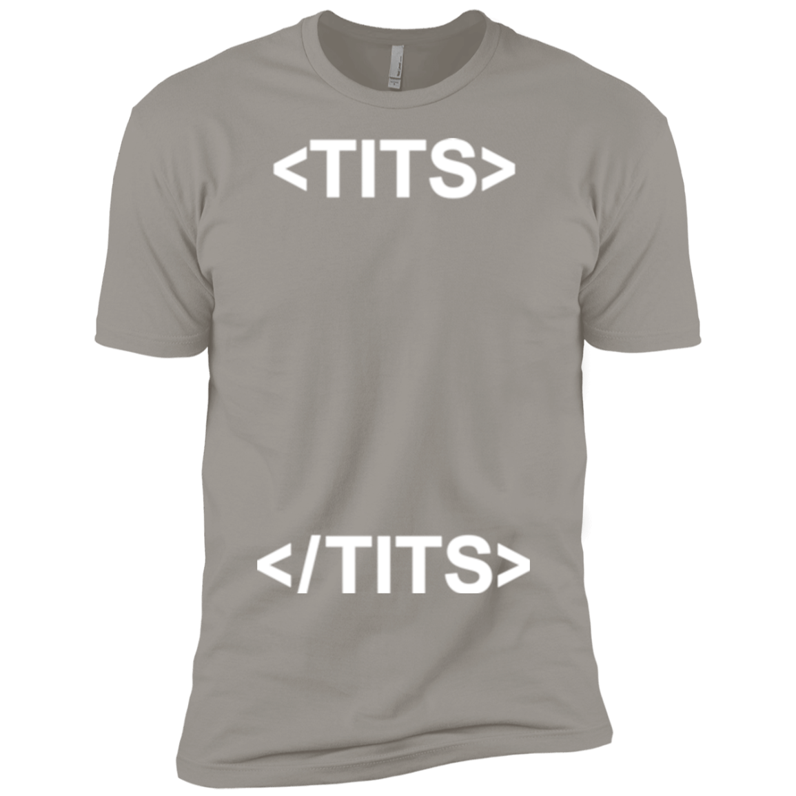 T-Shirts Light Grey / YXS Tits Boys Premium T-Shirt