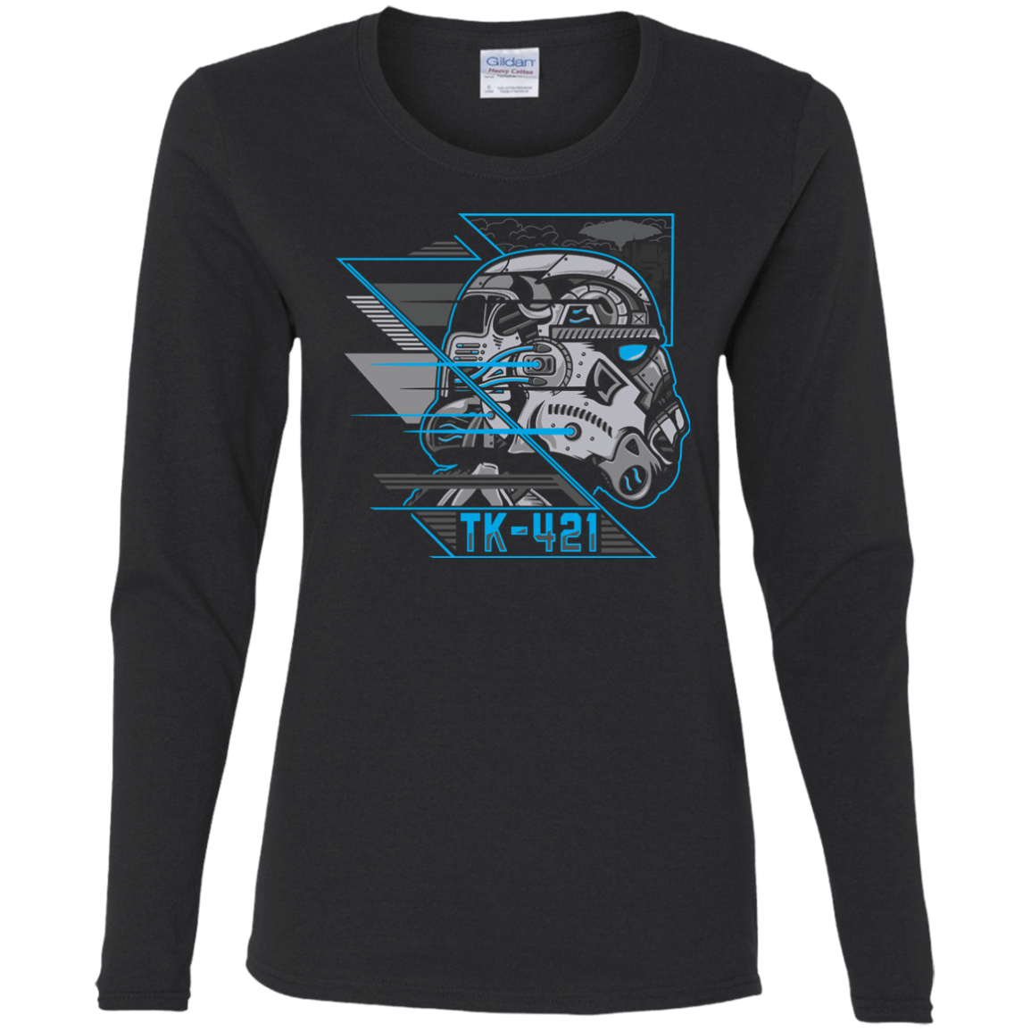 T-Shirts Black / S TK 421 Women's Long Sleeve T-Shirt