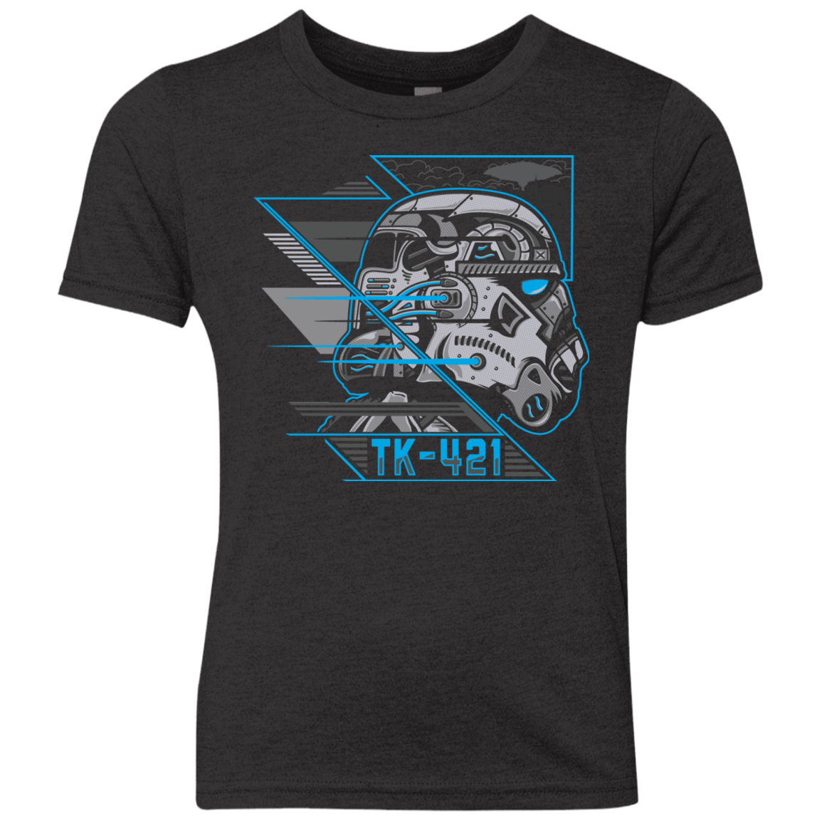 T-Shirts Vintage Black / YXS TK 421 Youth Triblend T-Shirt