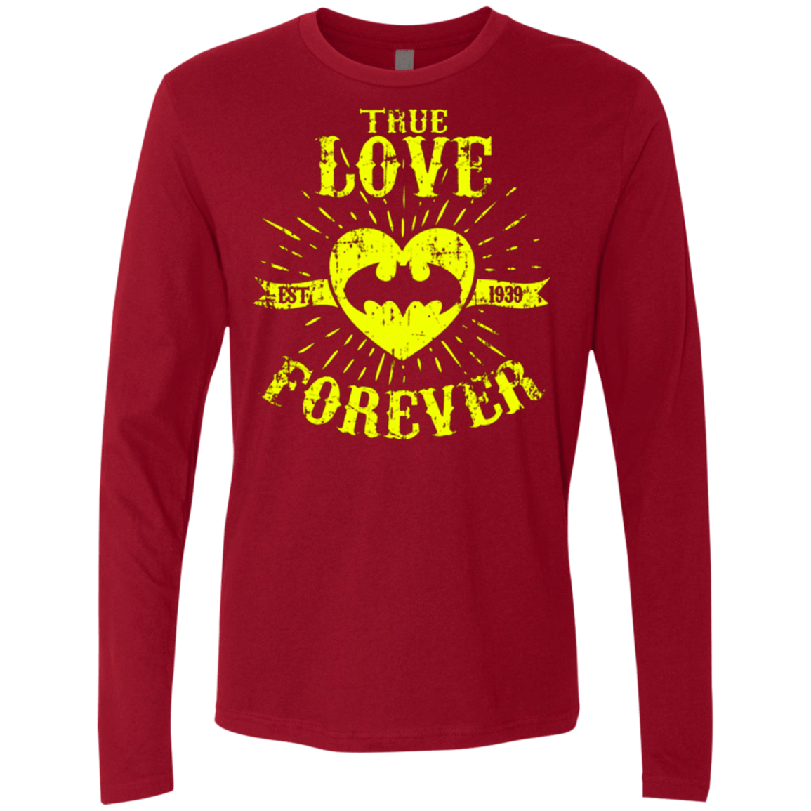 T-Shirts Cardinal / Small TLF DETECTIVE Men's Premium Long Sleeve