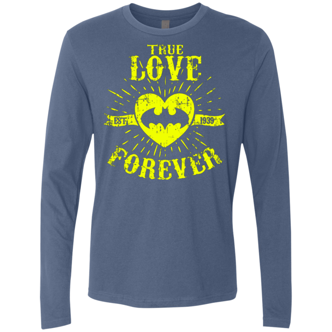 T-Shirts Indigo / Small TLF DETECTIVE Men's Premium Long Sleeve