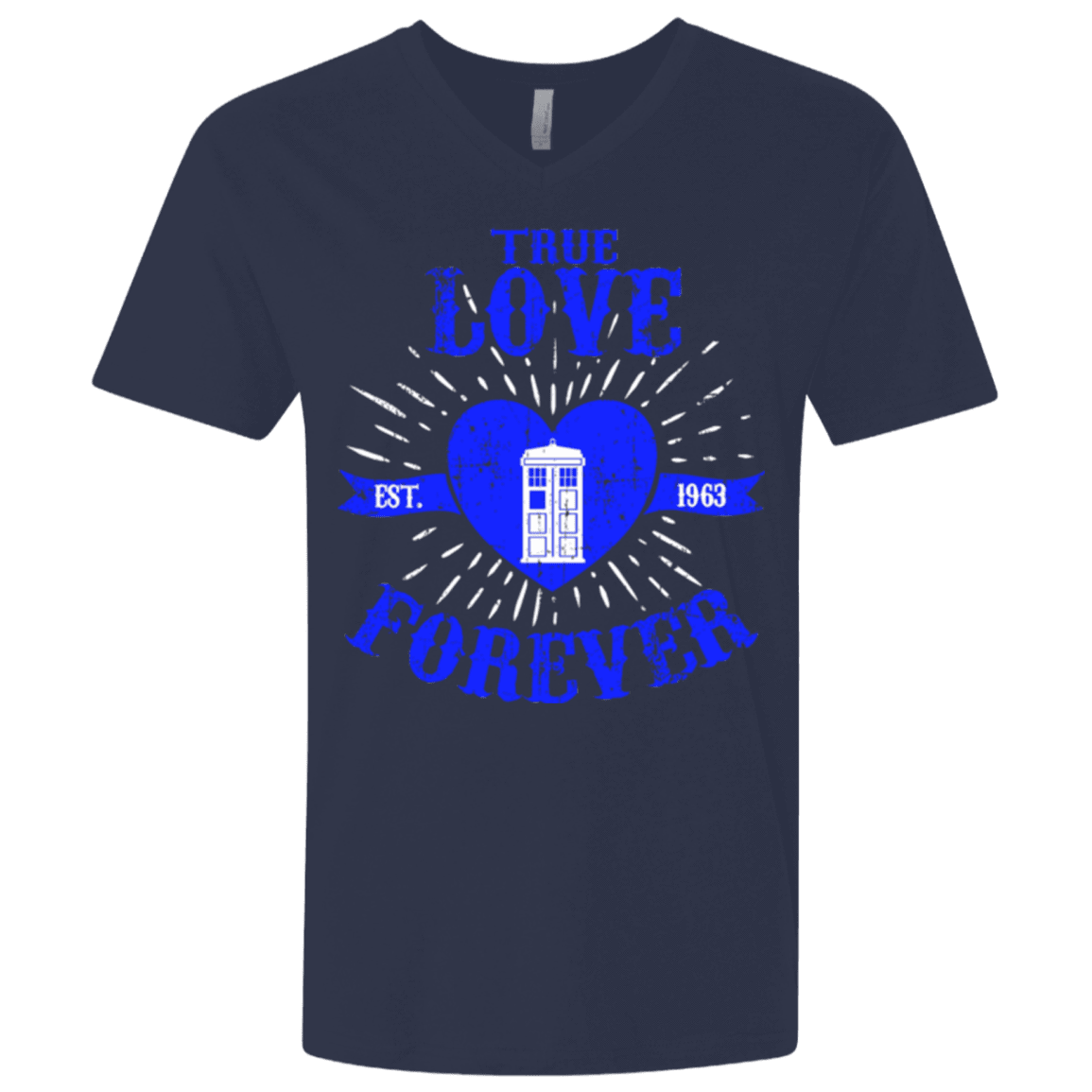 T-Shirts Midnight Navy / X-Small TLF DOCTOR Men's Premium V-Neck