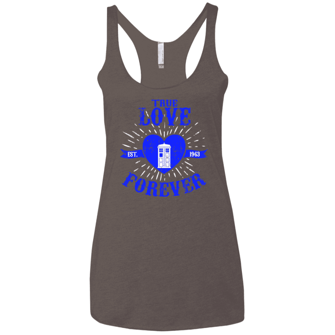 T-Shirts Macchiato / X-Small TLF DOCTOR Women's Triblend Racerback Tank