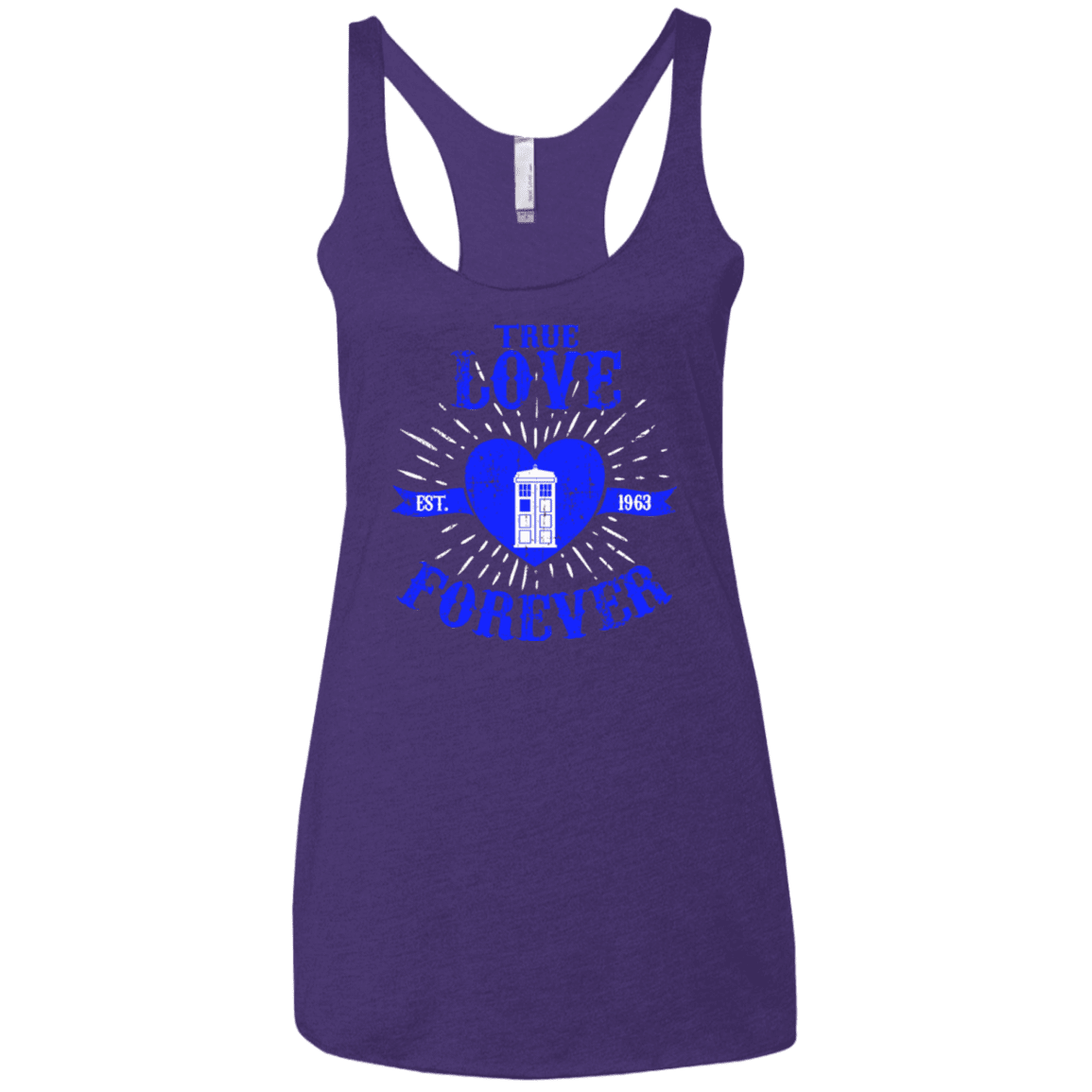 T-Shirts Purple / X-Small TLF DOCTOR Women's Triblend Racerback Tank