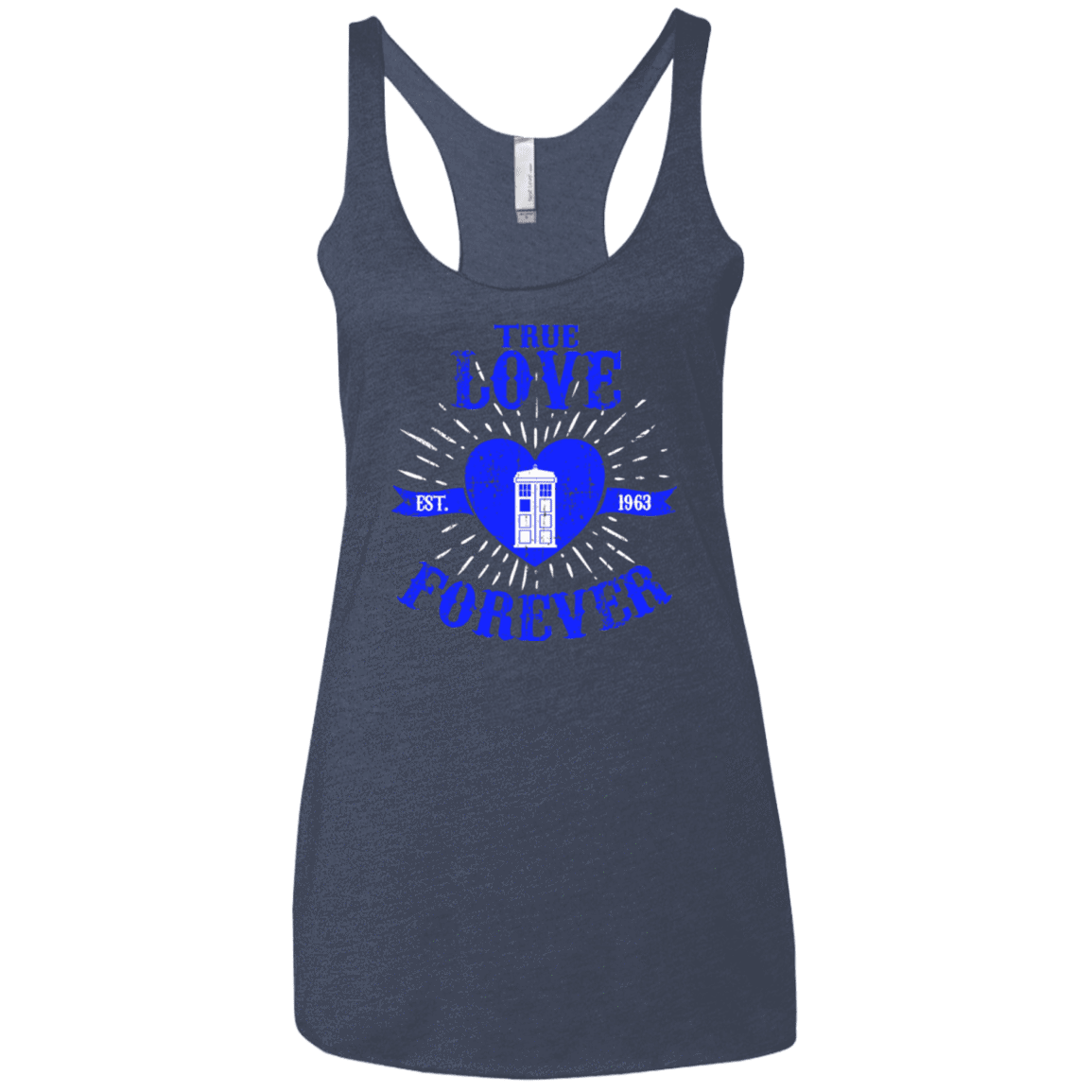 T-Shirts Vintage Navy / X-Small TLF DOCTOR Women's Triblend Racerback Tank