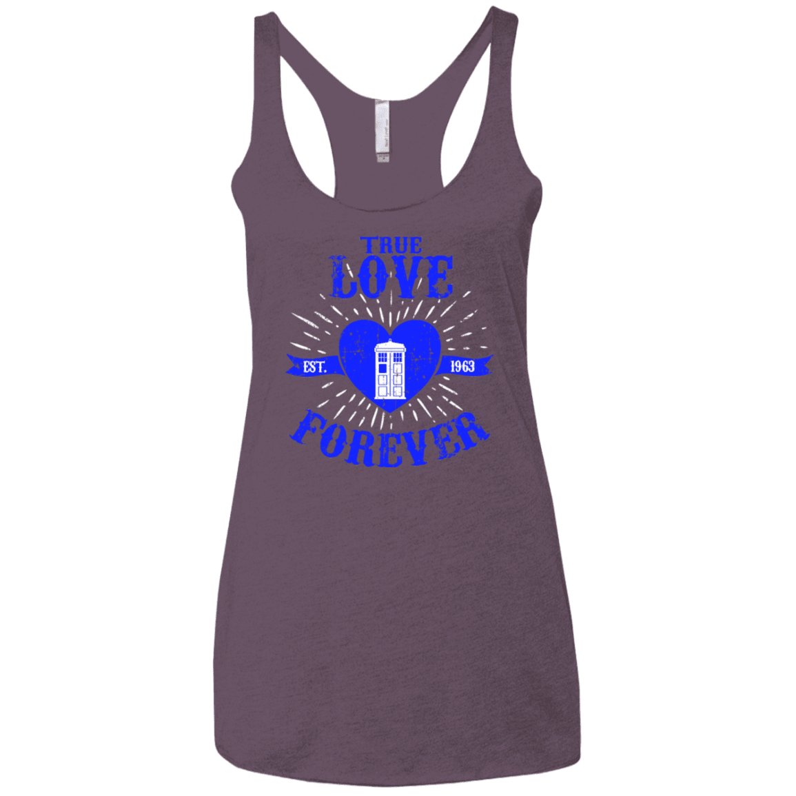T-Shirts Vintage Purple / X-Small TLF DOCTOR Women's Triblend Racerback Tank