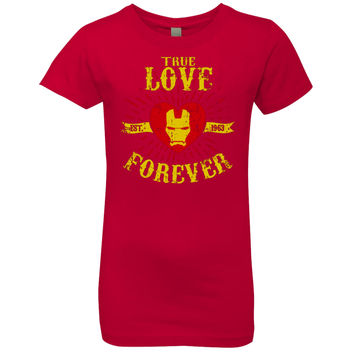 T-Shirts Red / YXS TLF IRON Girls Premium T-Shirt