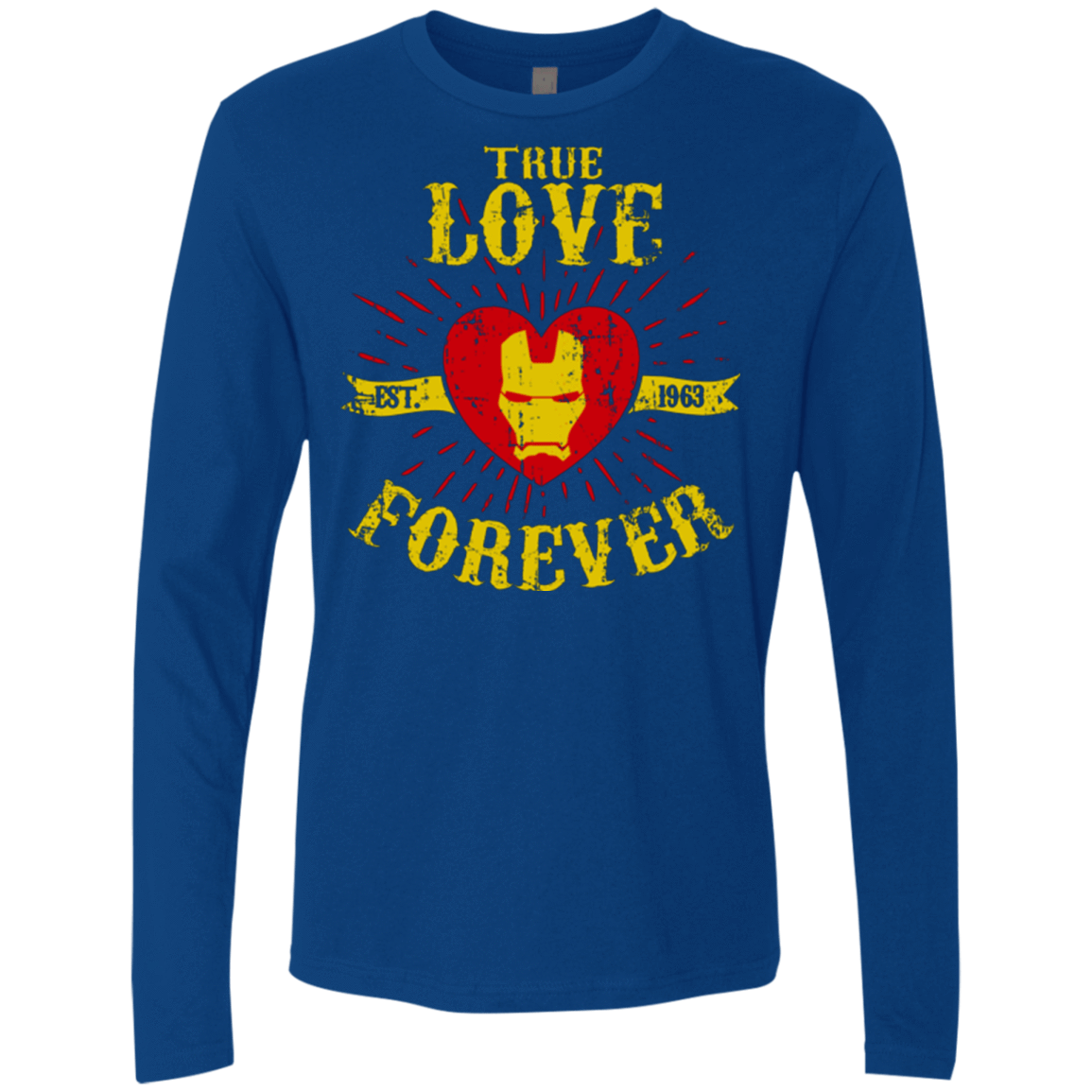 T-Shirts Royal / Small TLF IRON Men's Premium Long Sleeve