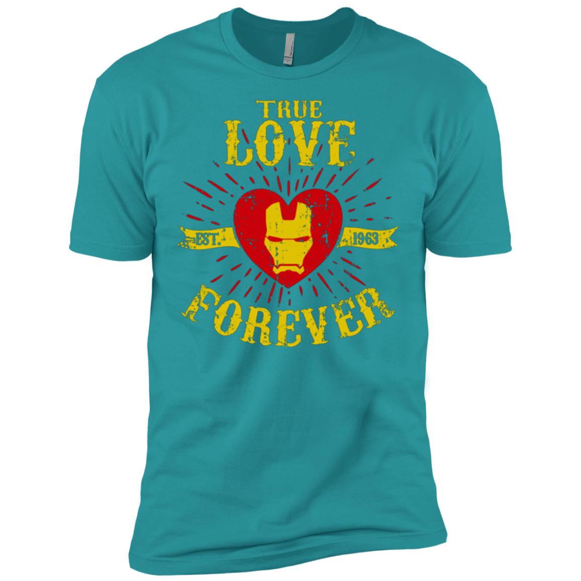 T-Shirts Tahiti Blue / X-Small TLF IRON Men's Premium T-Shirt