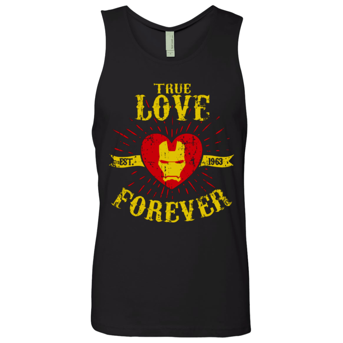 T-Shirts Black / Small TLF IRON Men's Premium Tank Top