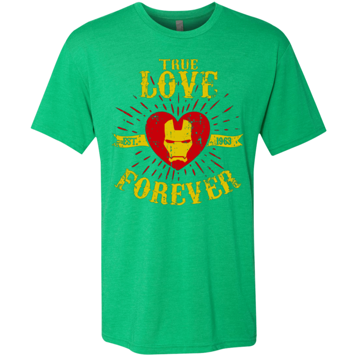 T-Shirts Envy / Small TLF IRON Men's Triblend T-Shirt