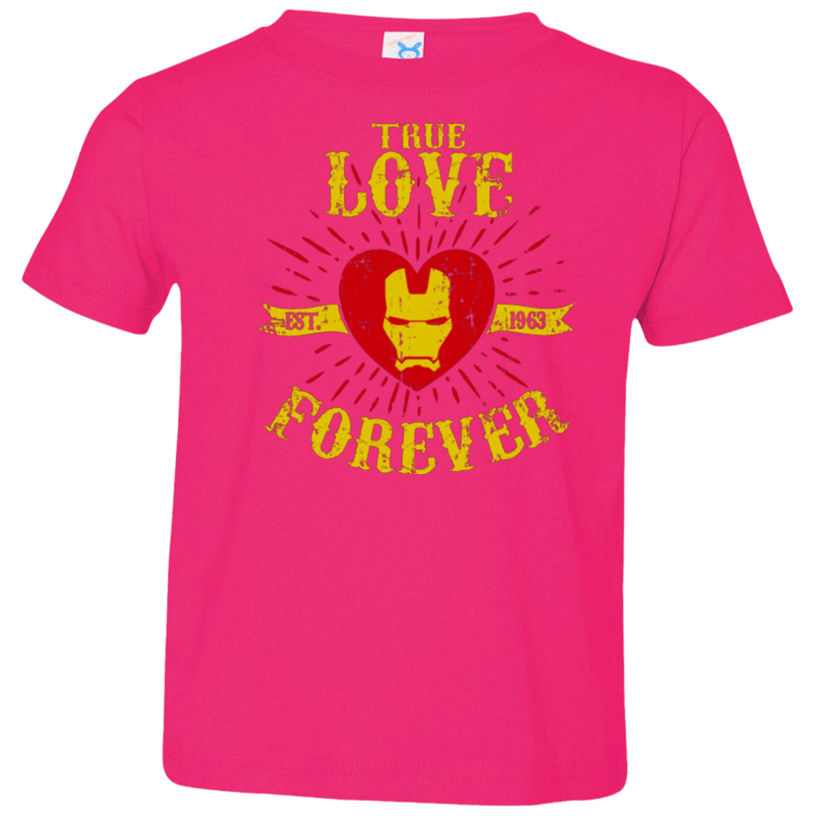 T-Shirts Hot Pink / 2T TLF IRON Toddler Premium T-Shirt