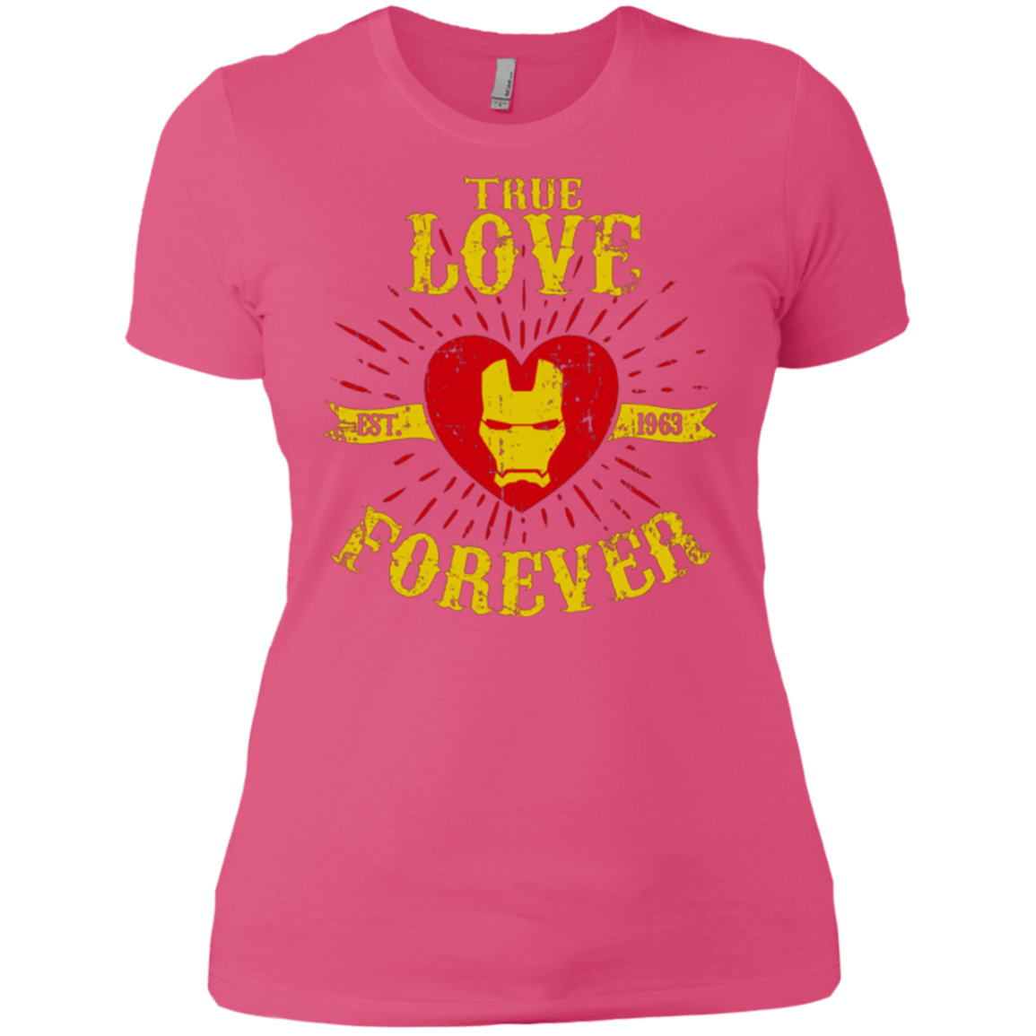 T-Shirts Hot Pink / X-Small TLF IRON Women's Premium T-Shirt