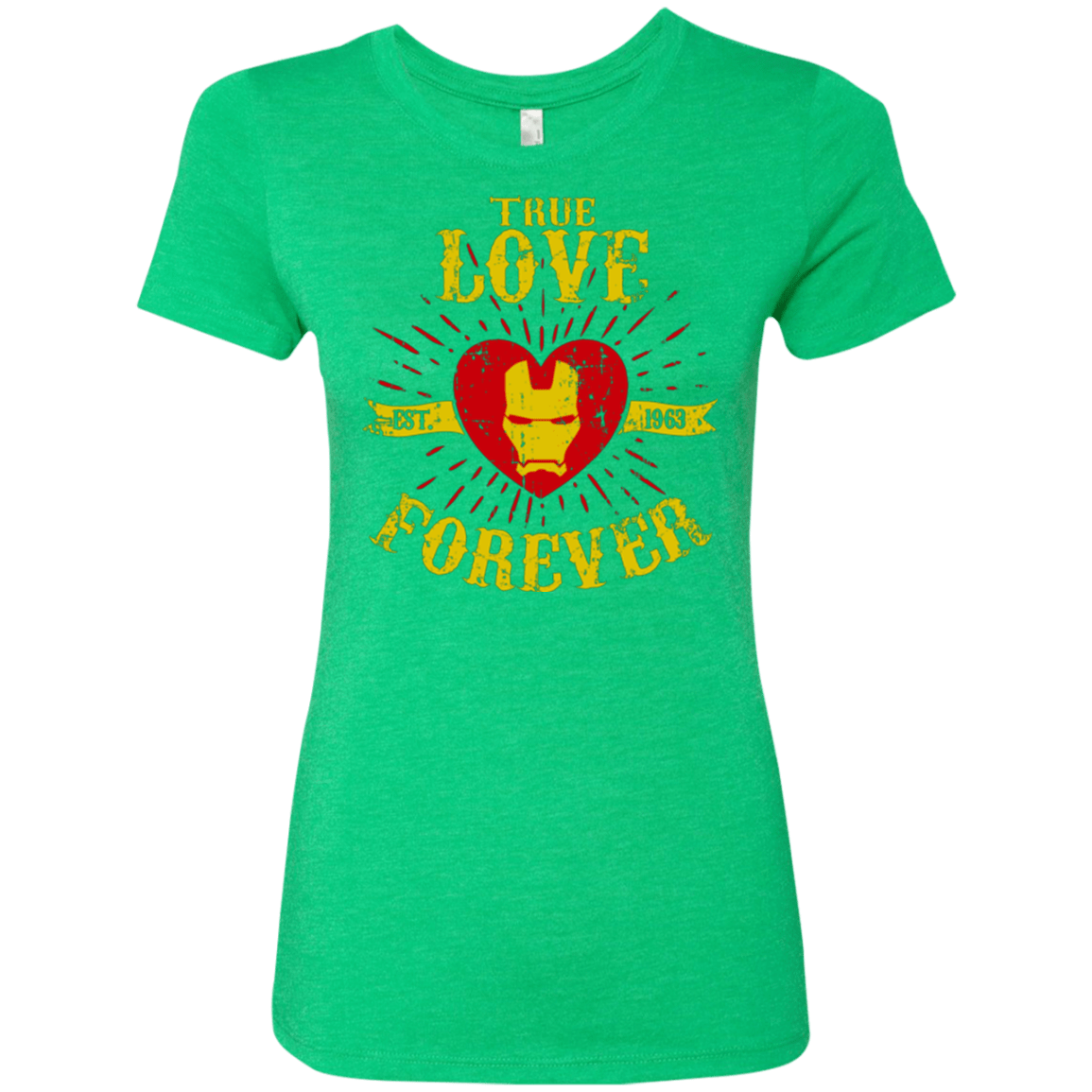 T-Shirts Envy / Small TLF IRON Women's Triblend T-Shirt