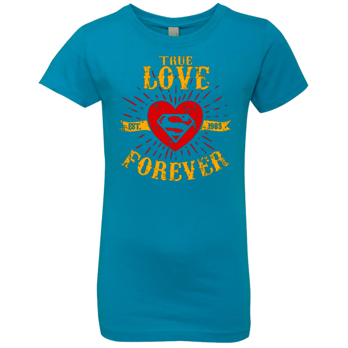 T-Shirts Turquoise / YXS TLF SUPER Girls Premium T-Shirt