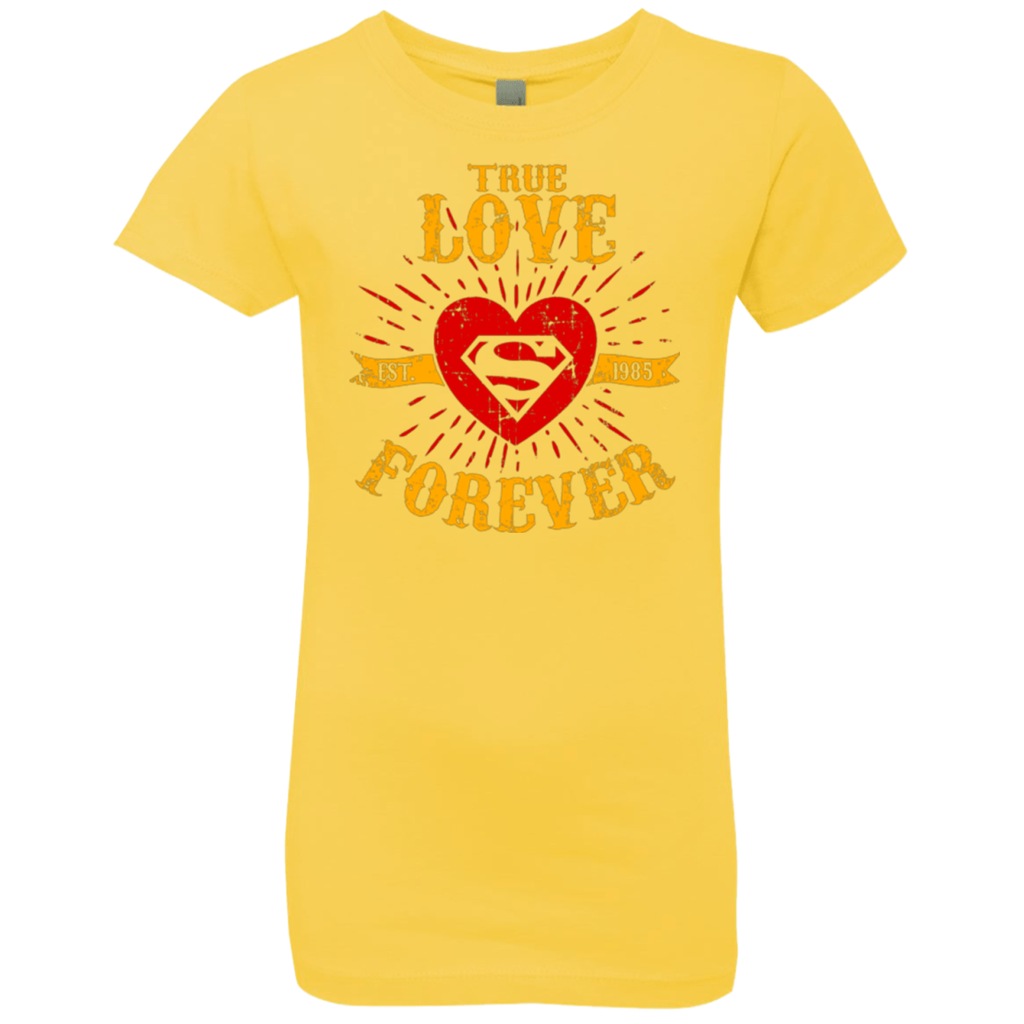 T-Shirts Vibrant Yellow / YXS TLF SUPER Girls Premium T-Shirt