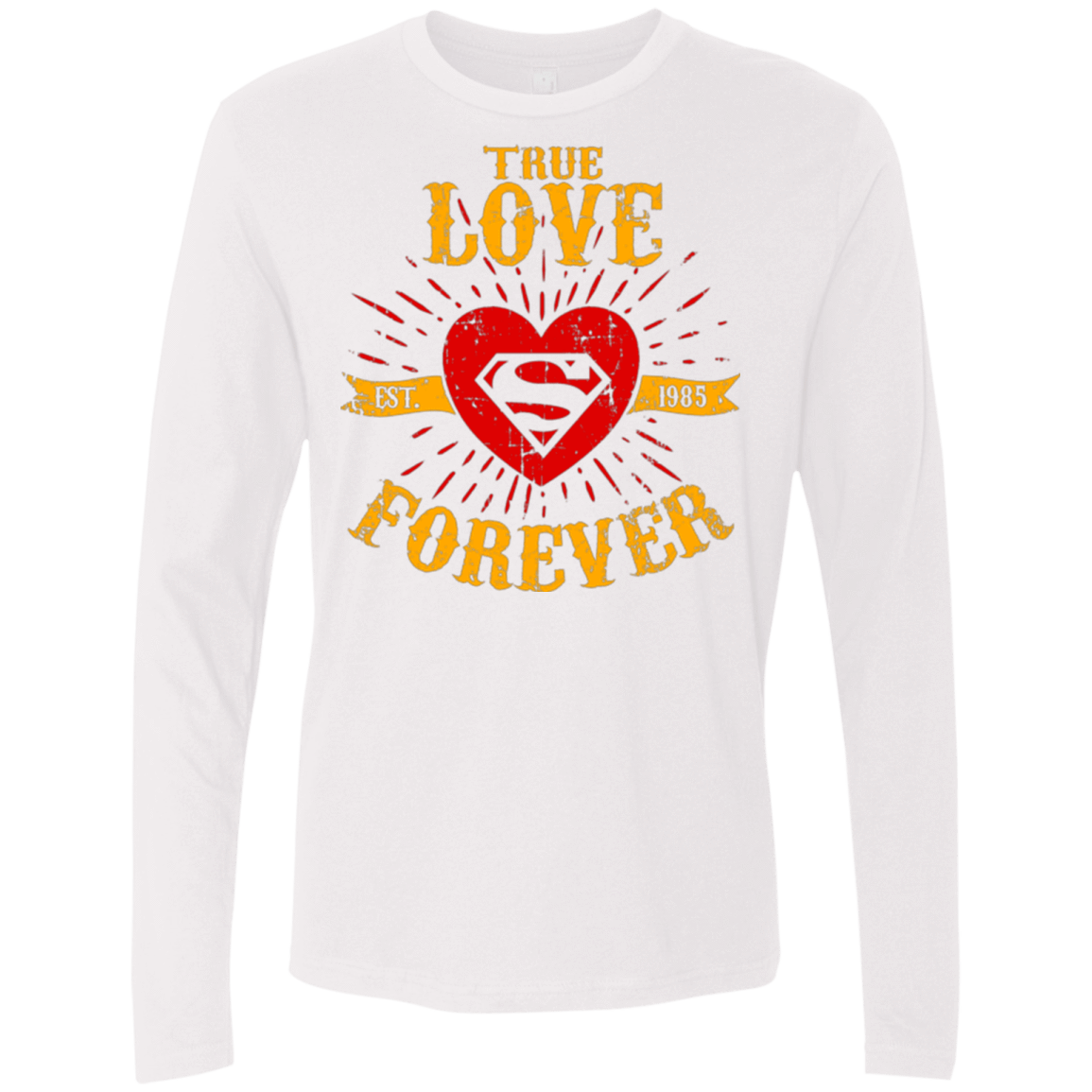 T-Shirts White / Small TLF SUPER Men's Premium Long Sleeve